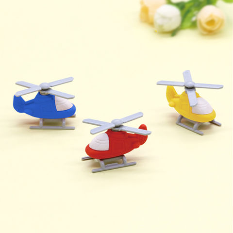 Bag Creative Airplane-shaped Eraser Cartoon Rubber Cute Student