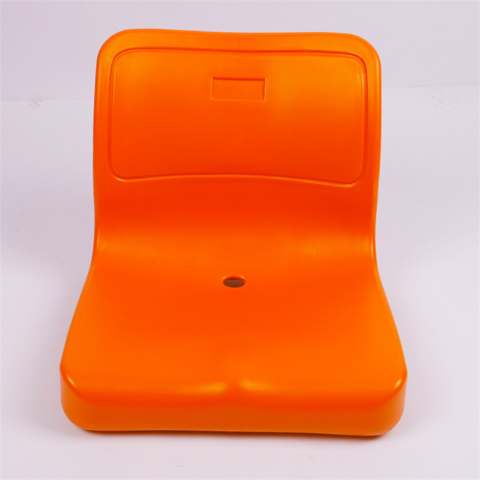 Stadium Boss Stadium Seat Reclining Bleacher Chair Folding - Orange
