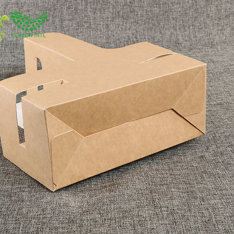 Corrugation Kraft Cardboard Take away Disposable Cup Carrier with