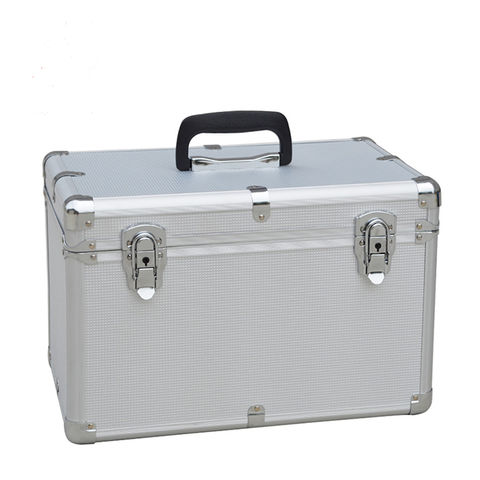 Camping Storage Box Aluminum Alloy Outdoor Travel Sundries Trunk Portable  Case