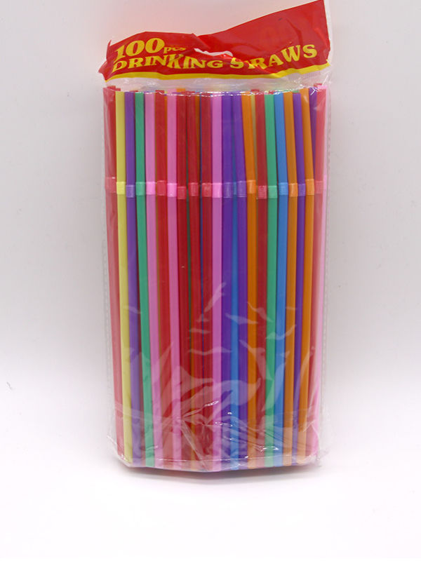 Disposable Paper Straws and Other plastic straw with shape on