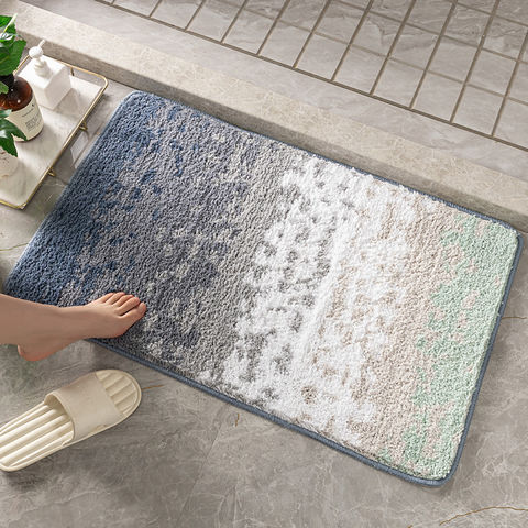 3D Illusion Rugs Black and White Doormat Non-Slip Absorbent Resist Dirt  Front Door Mat Machine Washable Welcome Mats Outdoor Inside Floor Rugs for