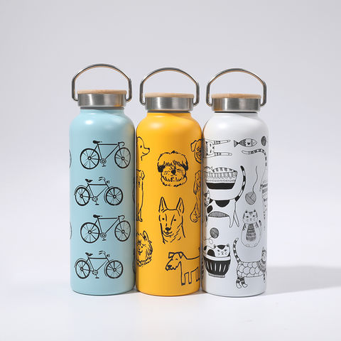Thermo Cup Fashion Cartoon Animals Thermos Bottle Children Student