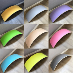 Hot selling wooden balance board children balance toy yoga board Montessori learning toy wobble toy supplier