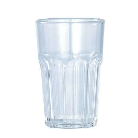 Verre plastique octogonal