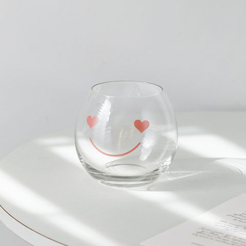 Fun Glass Cups For Party Clear Borosilicate Glass Beverages Water