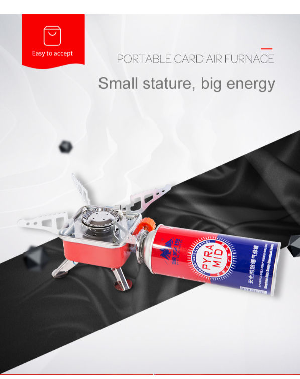 Buy Wholesale China Mini Pocket Portable Card Type Noble Miniature Small  Gas Stove With Cylinder Camping & Gas Stove With Cylinder Camping at USD  2.7