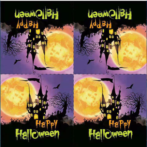 1PCS Happy halloween straw topper helloween gost pumpkin straw