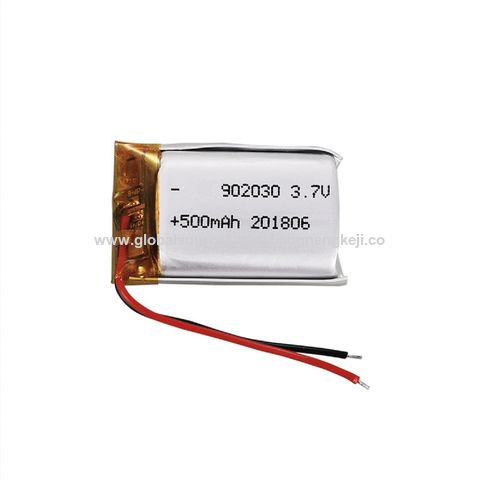 Buy Wholesale China Lipo 3.7v 500mah 902030 Rechargeable Battery