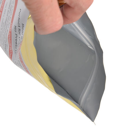 Pet/Al/PA/PE 4-Layer Foil Laminates Packaging Vacuum Zipper Bags