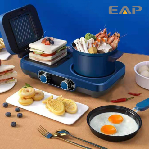 Tostadora Sandwichera Máquina/Desayuno Electric Smart tostador de pan -  China Tostadora Sandwichera Máquina Desayuno y Tostadora precio