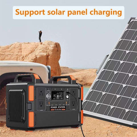 Compre Estación De Energía Portátil Sujor 1000w Con Panel Solar