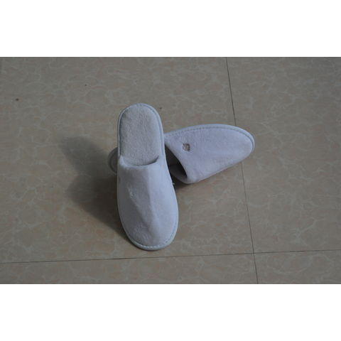 Pantuflas de spa desechables para niños spas de hospital blanco y fácil de personalizar casa a granel interior