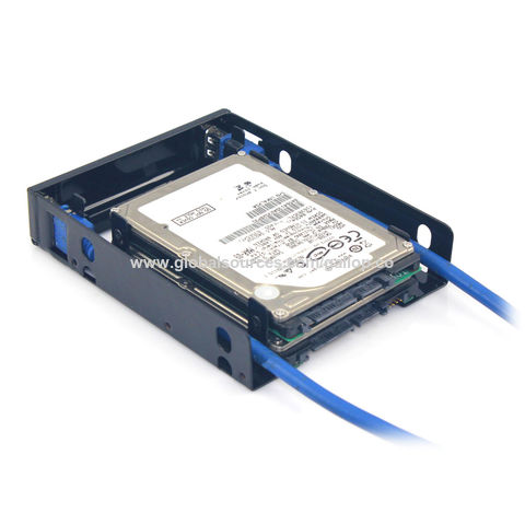 Support de montage double disque dur SSD 3.5 à 2.5 Câbles du kit de disque  dur interne 2.5 Disque dur vers