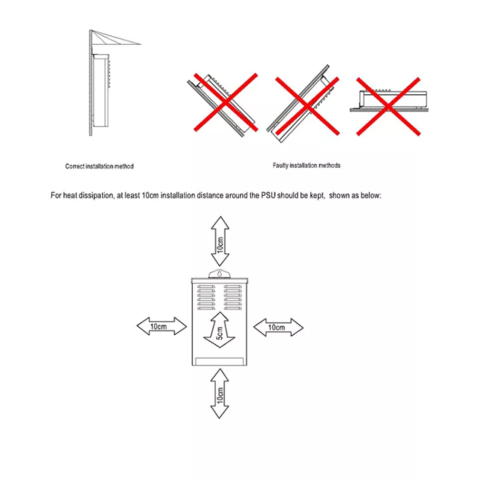 Wasserdichter LED-Treiber 220V AC auf DC 12V 24V 36V 48V Konverter Transformator für LED-Beleuchtung