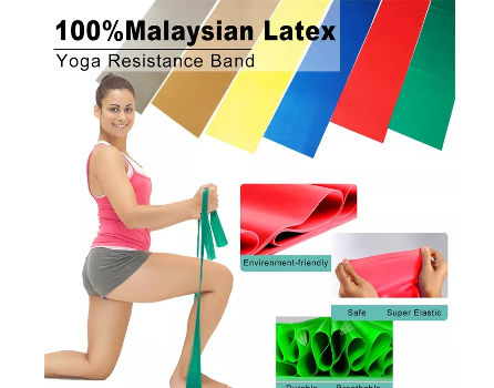 Buy Wholesale China Yoga Stretch Long Flat Wide Resistance