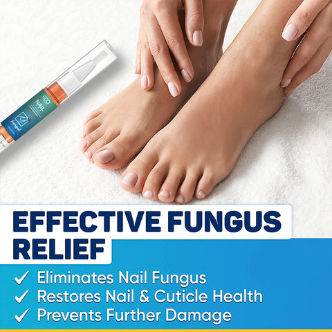 4pcs Health Natural Nail Care Essence Pen Anti Fungus Nail Treatment  Effective Nail Fungus Solution