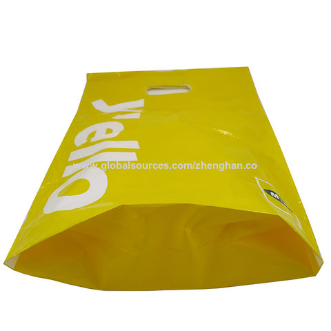 Source Wholesale plastic vest bag sac transparent clear plastic bag with  handle thank you t shirt plastic bag on m.