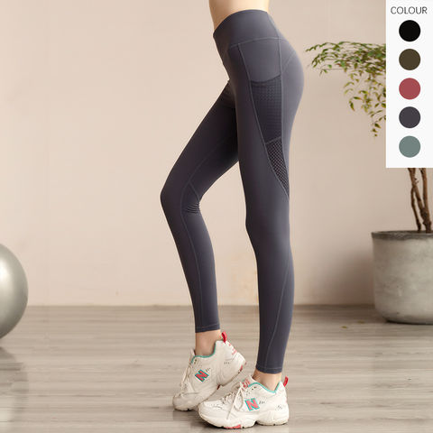 Pantalones de Yoga Acampanados para mujer, mallas deportivas de