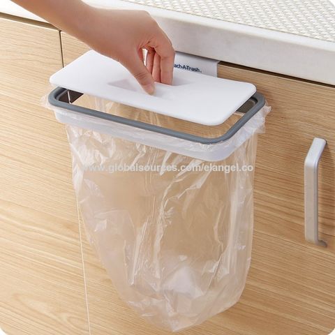 Buy Wholesale China Eco-friendly Amazing Hands-free Hanging Trash Bag Holder  Attach-a-trash To Reuse Grocery Bags Easily & Hanging Trash Bag Holder at  USD 1