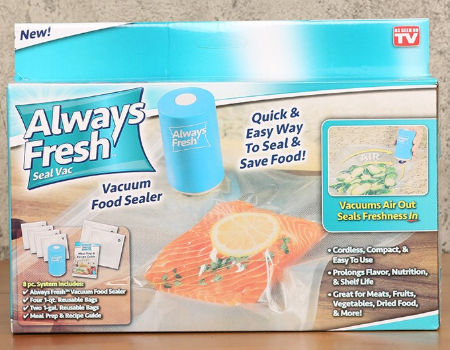 Vacuum Food Sealer Bags Reusable Sealed
