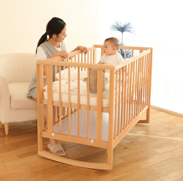 Baby Bed Solid Wood Style Baby Crib Multi-function/ Extendable - China  Wholesale Baby Bedding Set $56 from Jinhua Dearfuns Mom & Kid Supplies Co.,  Ltd.