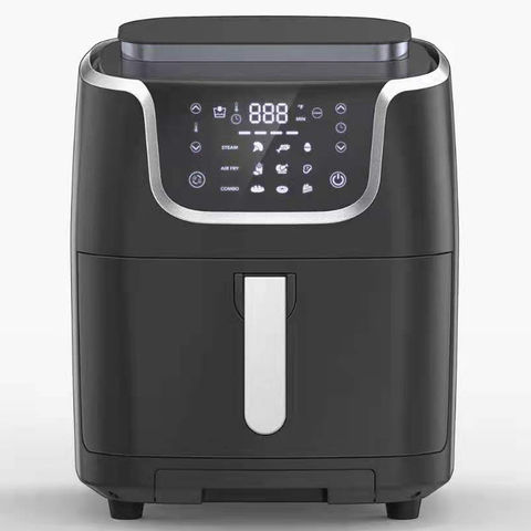 Wholesale OEM 3L 3.5L 8L Food Grade Air Fryer Accessories Round Intelligent  Oil Free Cooking Black Airfryer - China Air Fryer and Fryer price