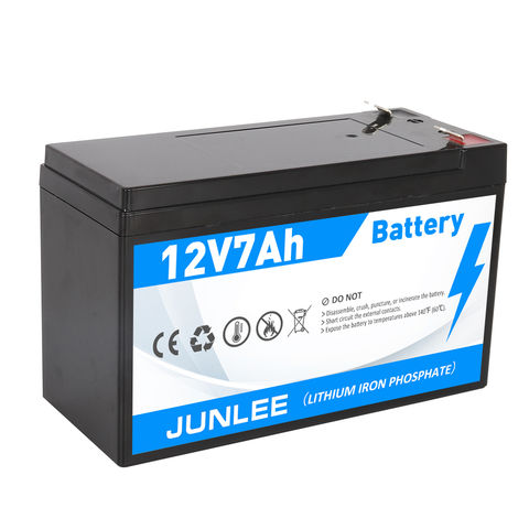 Batería LiFePO4 de 12 V 6 Ah, baterías de litio recargables de ciclo  profundo, BMS integrado, celdas de grado A, para sistema de alarma, UPS de
