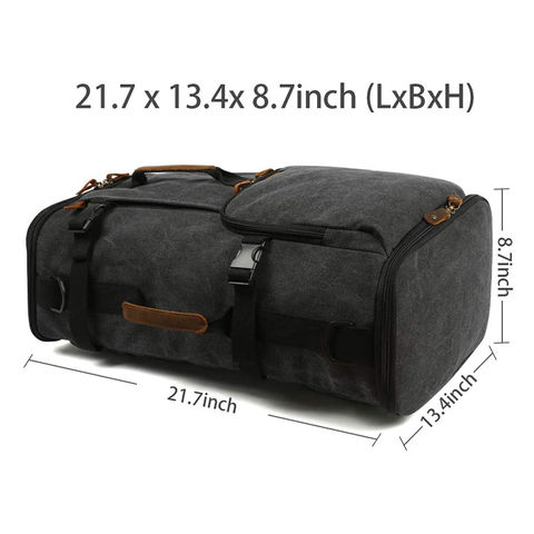 Mochilas Kingslong Personalizadas de Lona para Equipaje Certificado para Vuelos y Bolsas de Golf Impermeables para Viajes