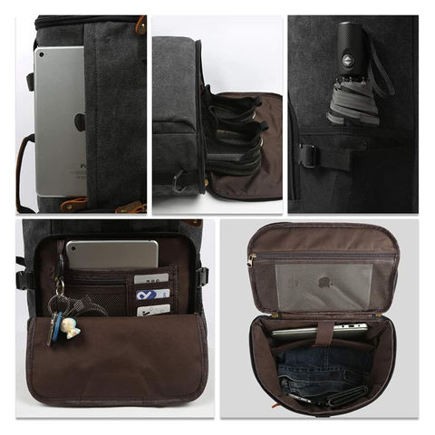 Mochilas Kingslong Personalizadas de Lona para Equipaje Certificado para Vuelos y Bolsas de Golf Impermeables para Viajes