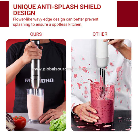 Buy Wholesale China Hb005 Portable Rechargeable Electric Hand Blender Mini  Food Smoothie Mixer Meat Chopper Blenders & Stainless Steel Hand Blender at  USD 18.76