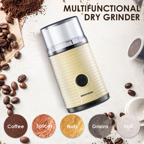 Buy Wholesale China Unique Detachable Spice Nuts Grinder Small Size  Electric Stainless Steel Blades Coffee Bean Grinder & Small Electric Coffee  Grinder at USD 10