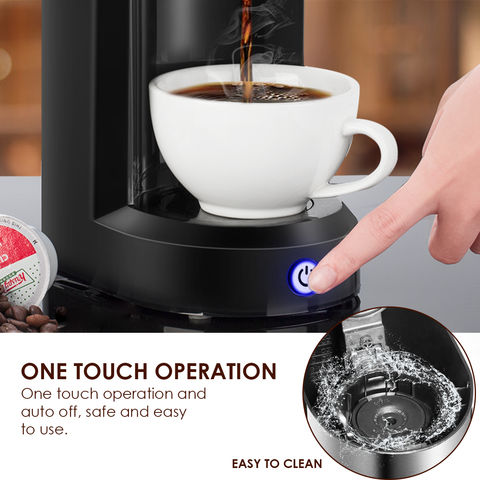 Buy Wholesale China Singe Serve Small Coffee Makers Multifunctional Drip Coffee  Maker With Glass Carafe & Small Drip Coffee Maker at USD 20