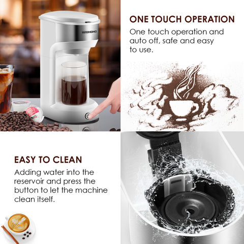 2 Cup Coffee Maker For Instant Coffee