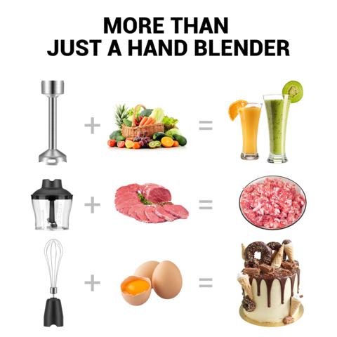Buy Wholesale China Kitchen Wireless Cordless Blender Variable Speed  Rechargeable Smart Immersion Stick Hand Blender & Wireless Hand Blender  Cordless at USD 24