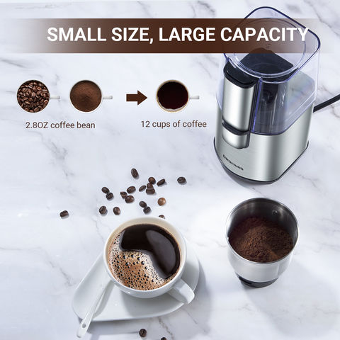 Buy Wholesale China Professional Automatic Mini Stainless Steel Hand  Commercial Coffee Coffee Grinder & Electric Coffee Grinder at USD 10.65