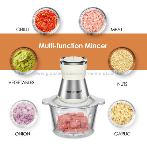 Electric Meat Blender Automatic Grinder Food Processor Chopper