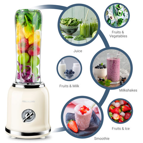 Buy Wholesale China Countertop Blender With Retro Design Multi Color For  Smoothies, Ice And Frozen Fruit & Juicer Fruit Blender at USD 12.78