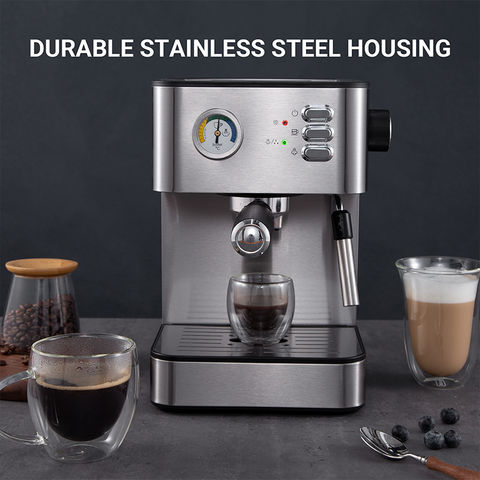 Buy Wholesale China High Class Multifunctional Coffee Machine 15 Bar Espresso  Cappuccino Maker With Steam Wand & Espresso Cappuccino Coffee Maker at USD  55