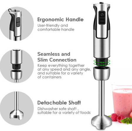 Buy Wholesale China Rts 600w Multifunction Electric Hand Mixer Mini  Portable Stick Blender Smoothie Maker Hand Blender & Electric Hand Blender  at USD 12.8