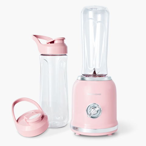 Smoothie Blender with 2 Portable Bottles REDMOND BL019 Pink