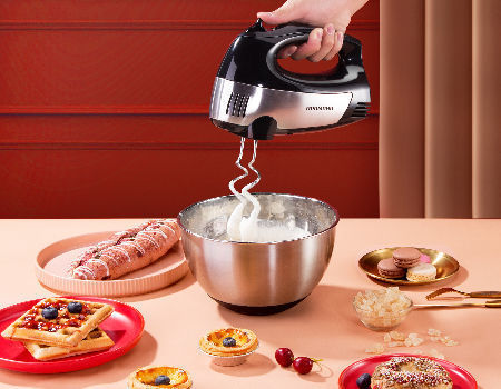 Miniature Cooking Real Working 2in1 Hand & Stand Mixer | Tiny Baking