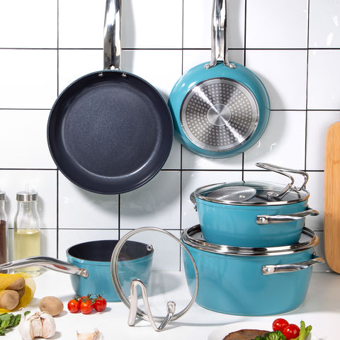 Buy Wholesale China Cookware Set 8pcs Granite Nonstick, Pots And