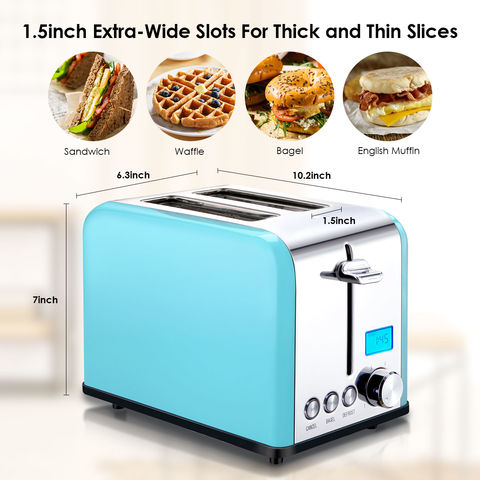 Automatic Digital 2-slice Toaster