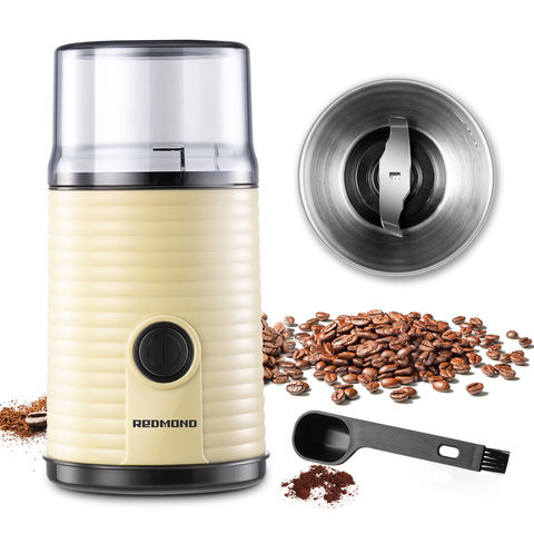 Electric Coffee Grinder, Portable Automatic Burr Coffee Grinder With Clean  Brush, Usb Rechargeable One Touch Coffee Bean Grinder, Multi-function Small