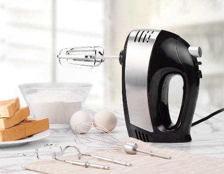 Electric Egg Beater Drink Mixer Whisk Dough Mixer Blender Electric Hand  Mixer Batteries Electric Mixer Mixing Tool for Kitchen Hand Mixer Electric