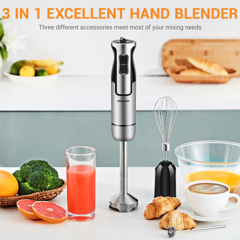 Buy Wholesale China Home Kitchen 825w Stainless Steel Hand Blender Set  Commercial Electric Hand Blender & Stainless Steel Hand Blender at USD  12.97