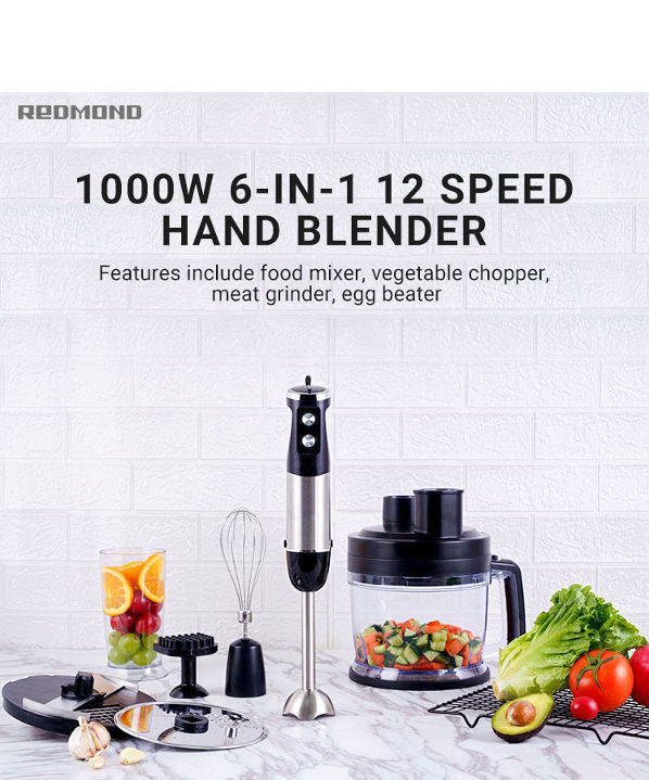 Buy Wholesale China Small Food Processor Chopper Blender Electric Slicer  Kitchen Cooking Immersion Hand Blender 1000w & Electric Chopper Hand Blender  at USD 20