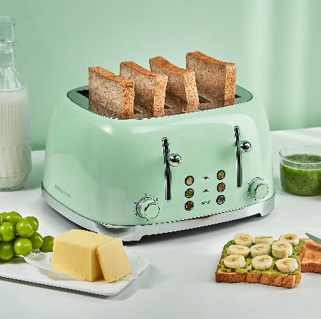 Buy Wholesale China Digital 4 Slices Bread Toaster For 2022 & Toaster at  USD 26.3