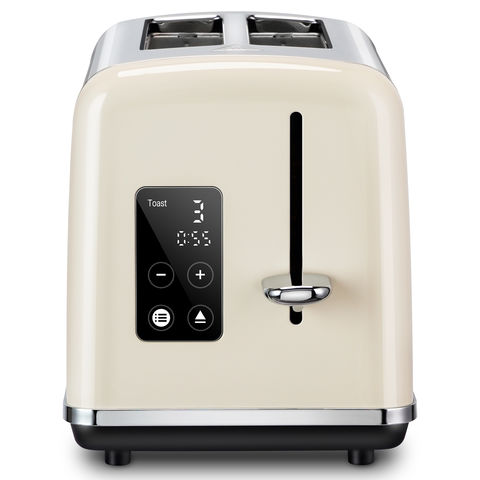 Hi Tek Stainless Steel Commercial Toaster - 4-Slice, 1 1/2 Slots